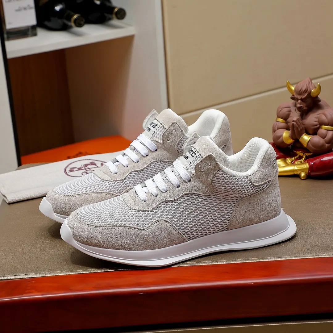 Men's shoes 💰400💰【HERMES】hot-selling men's shoes counter original items! The world's top brands...Luxury quality...//Fashion and high-end footwear 👍💪🏻...give you a low-key luxury comfort experience👍. The upper is made of pure Italian imported first-layer cowhide... 🐑 Leather lining..., comfortable and breathable, high-end and classy... luxurious and noble!! .. OEM factory shipment [Hug] stall.. Original plate. color, code number 38--44